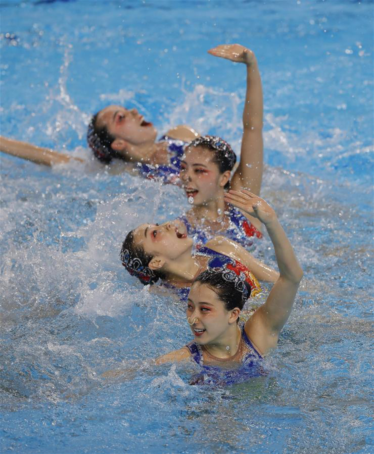 Synchronized Swimming Team Tuesday August To