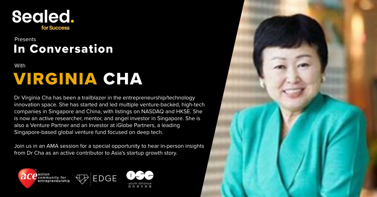 Sealed for Success presents In Conversation with Virginia CHA