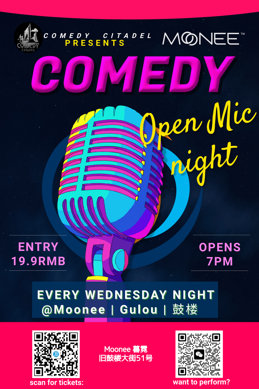 MOONEE COMEDY OPEN MIC WEDNESDAY 7PM To 9PM Wednesday April 12 