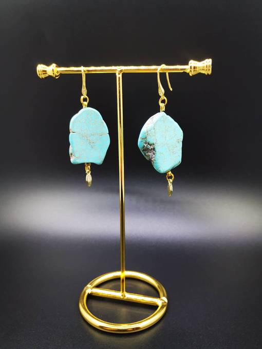 Statement Turquoise Earrings Yoopay